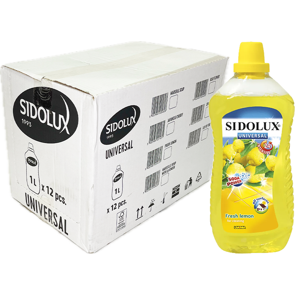 Sidolux Univerzális padlótisztító 1000ml Citromfű