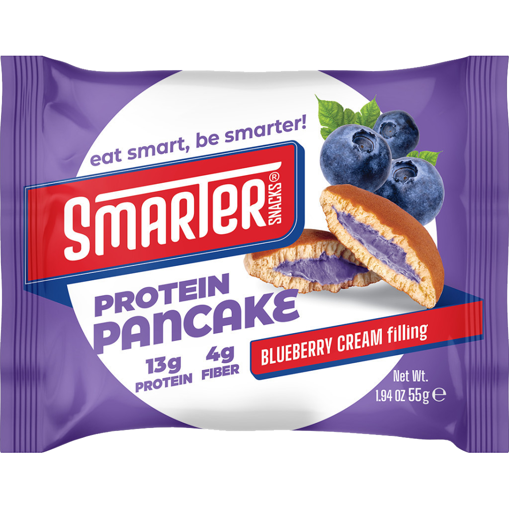 Smarter Snacks Protein Pancakes - Blueberry 55g - 1