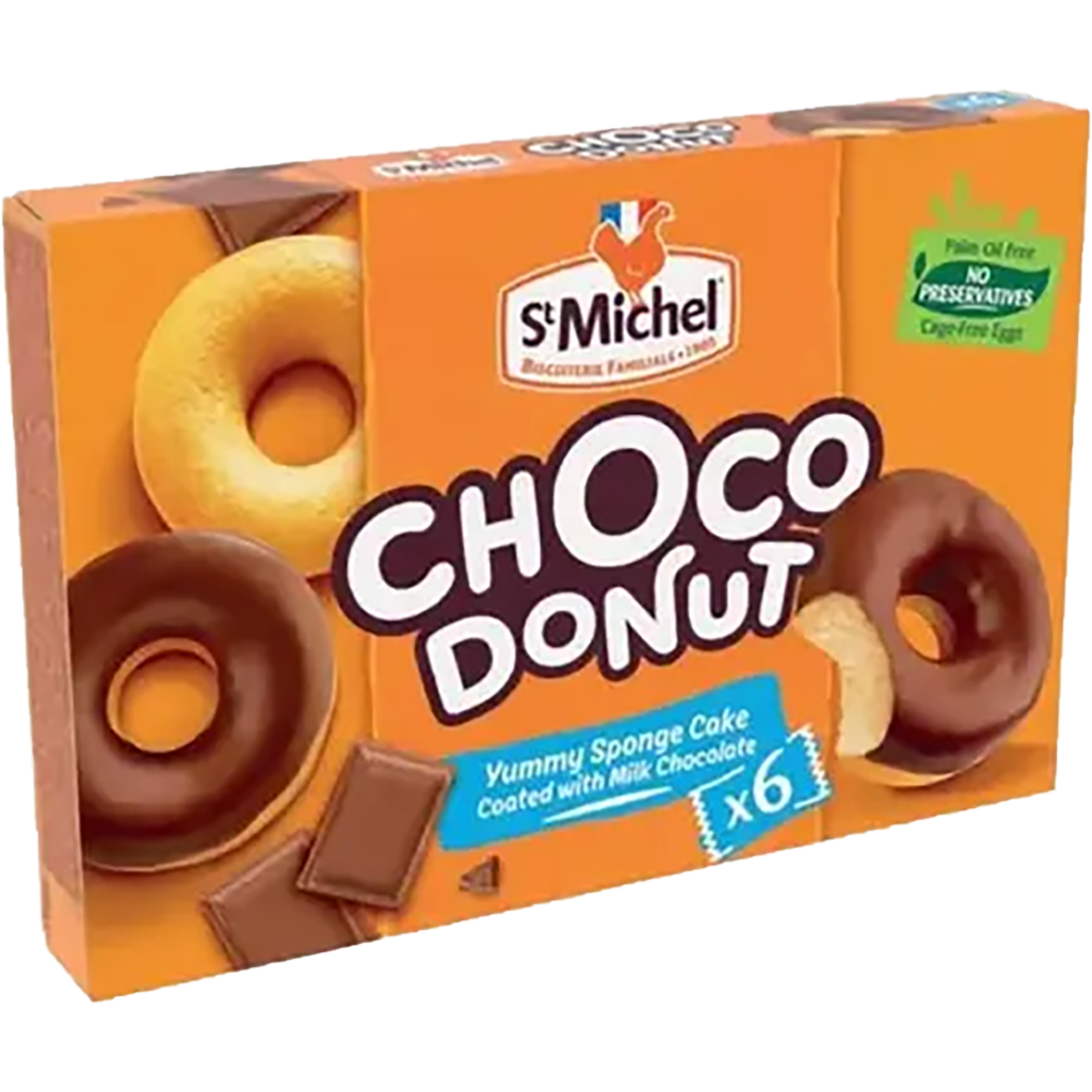 St Michel choco snack Donut 180g