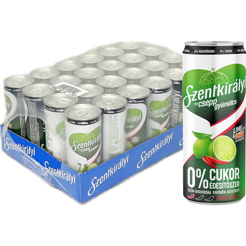 Szentkirályi 250ml Egy Csepp Gyümölcs Chili-Lime  DRS