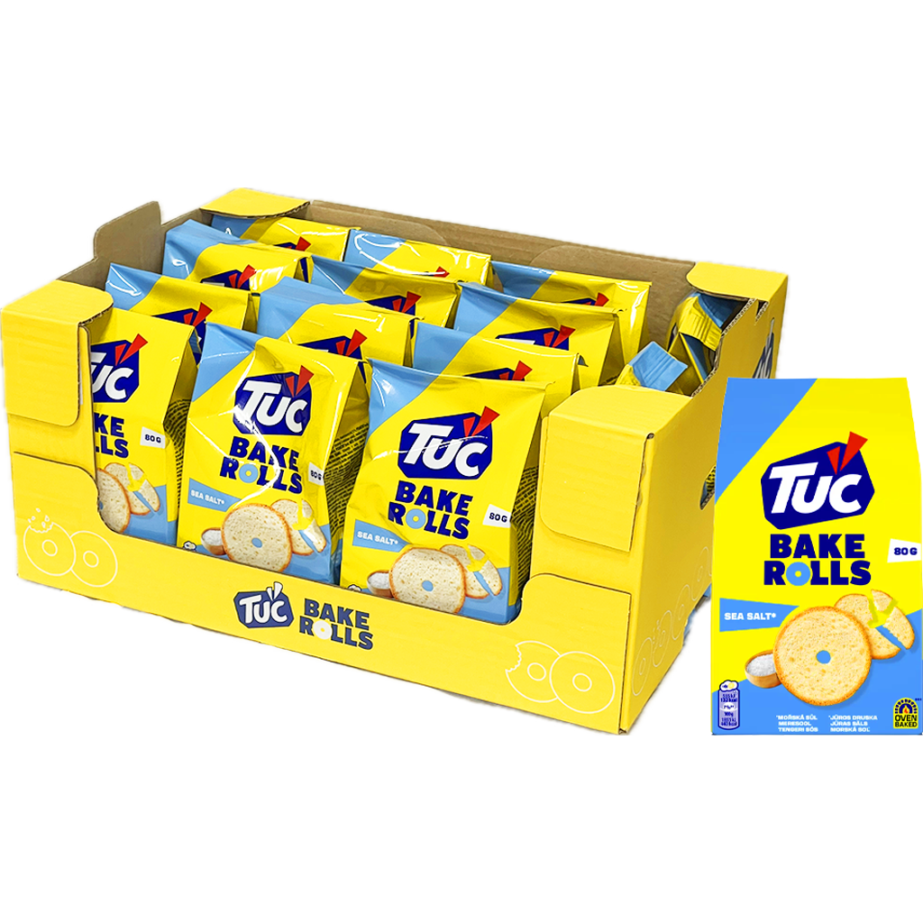 TUC Bake Rolls sós 80g