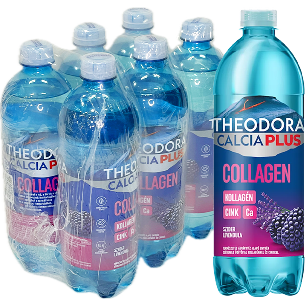Theodora Calcia Plus 0,7l PET Collagen szeder-levendula  DRS