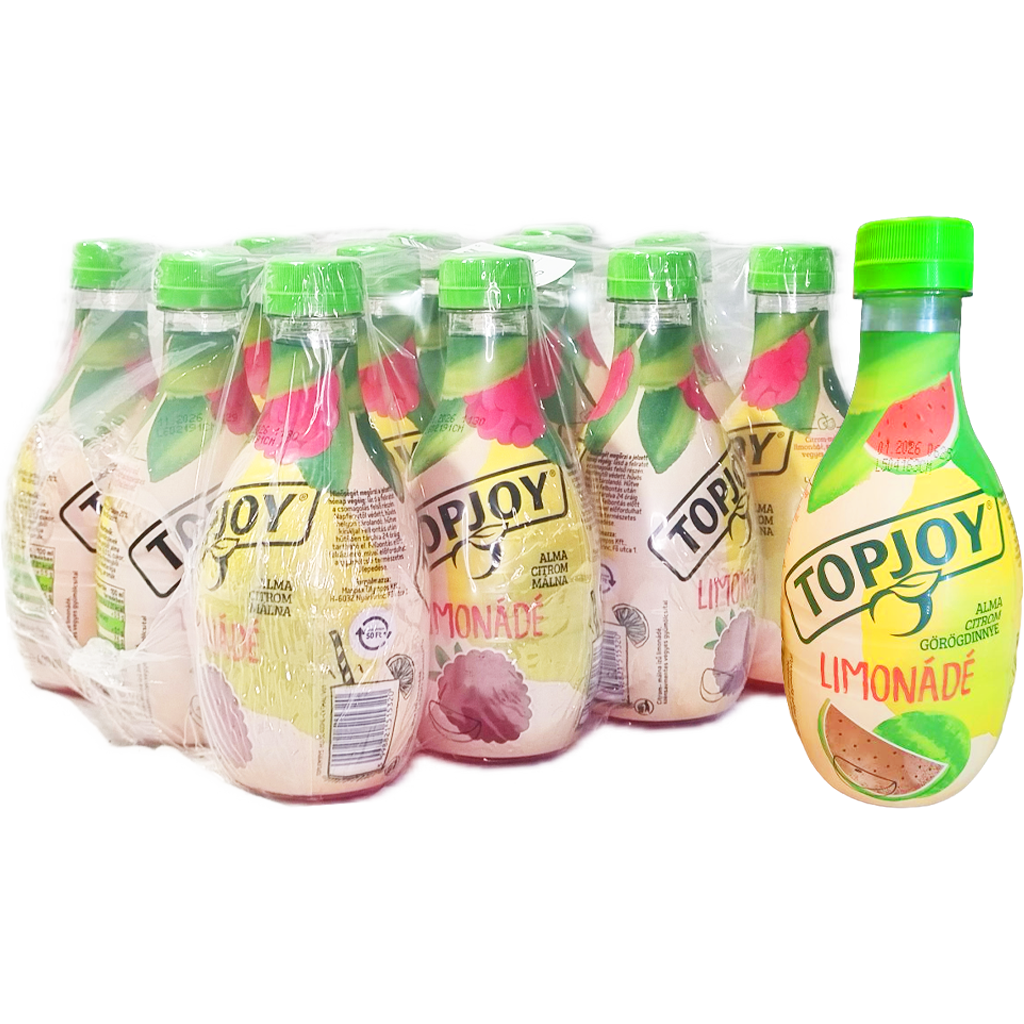 TopJoy Limonádé 0,4l Citrom-málna  DRS