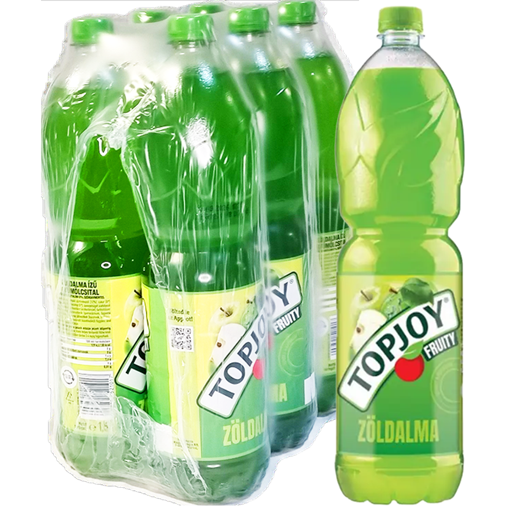 Topjoy 1,5l Fruity Zöldalma  DRS