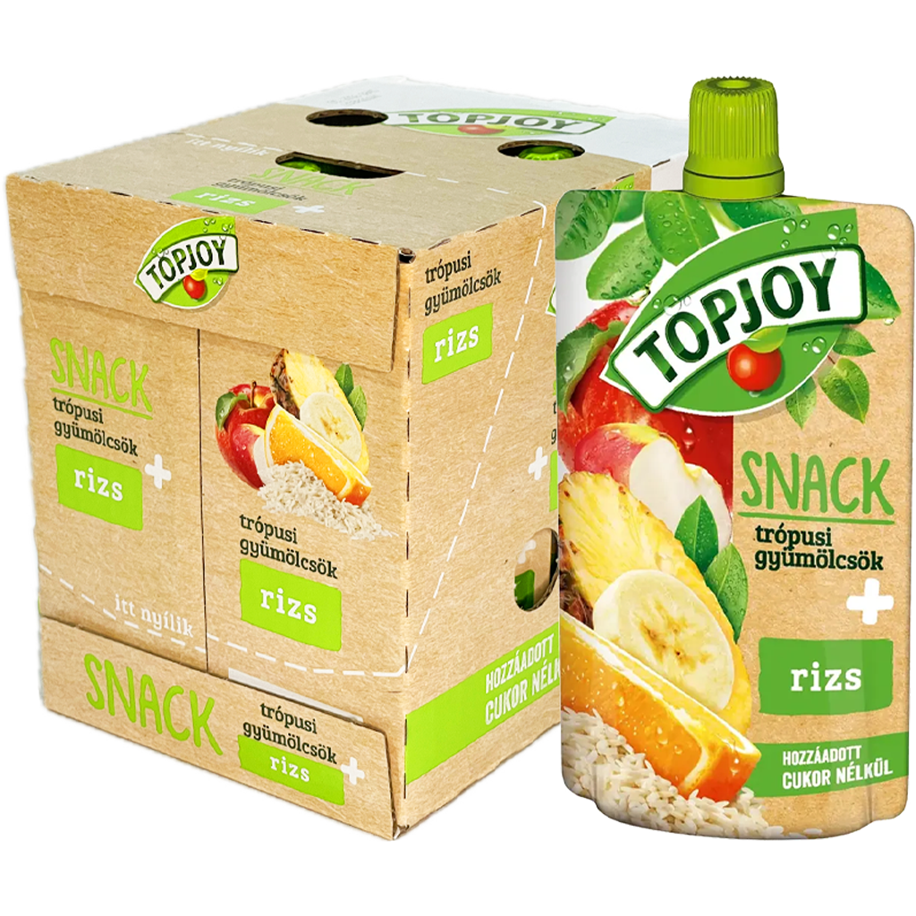 Topjoy Snack Trópusi+rizs 100g