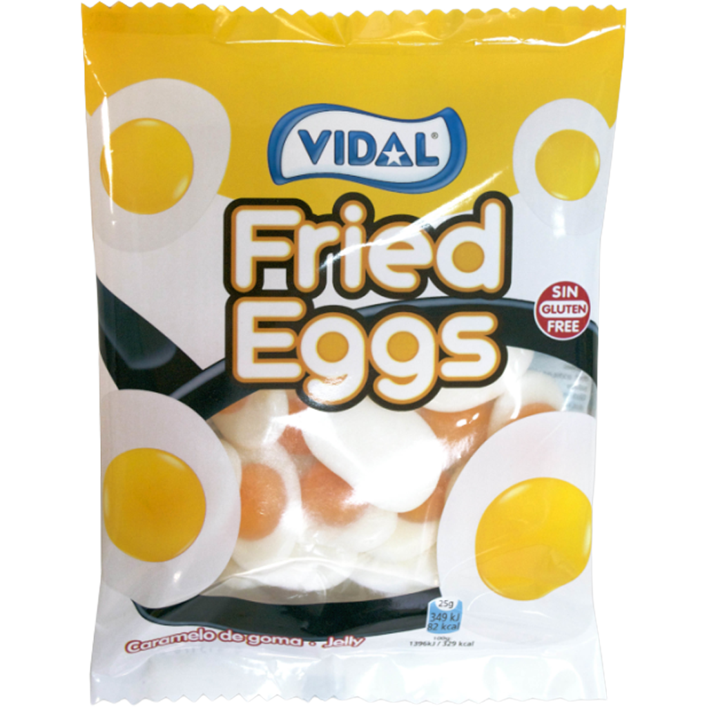 Vidal Tükörtojás gumicukor 90g Vidal Tükörtojás gumicukor 90g