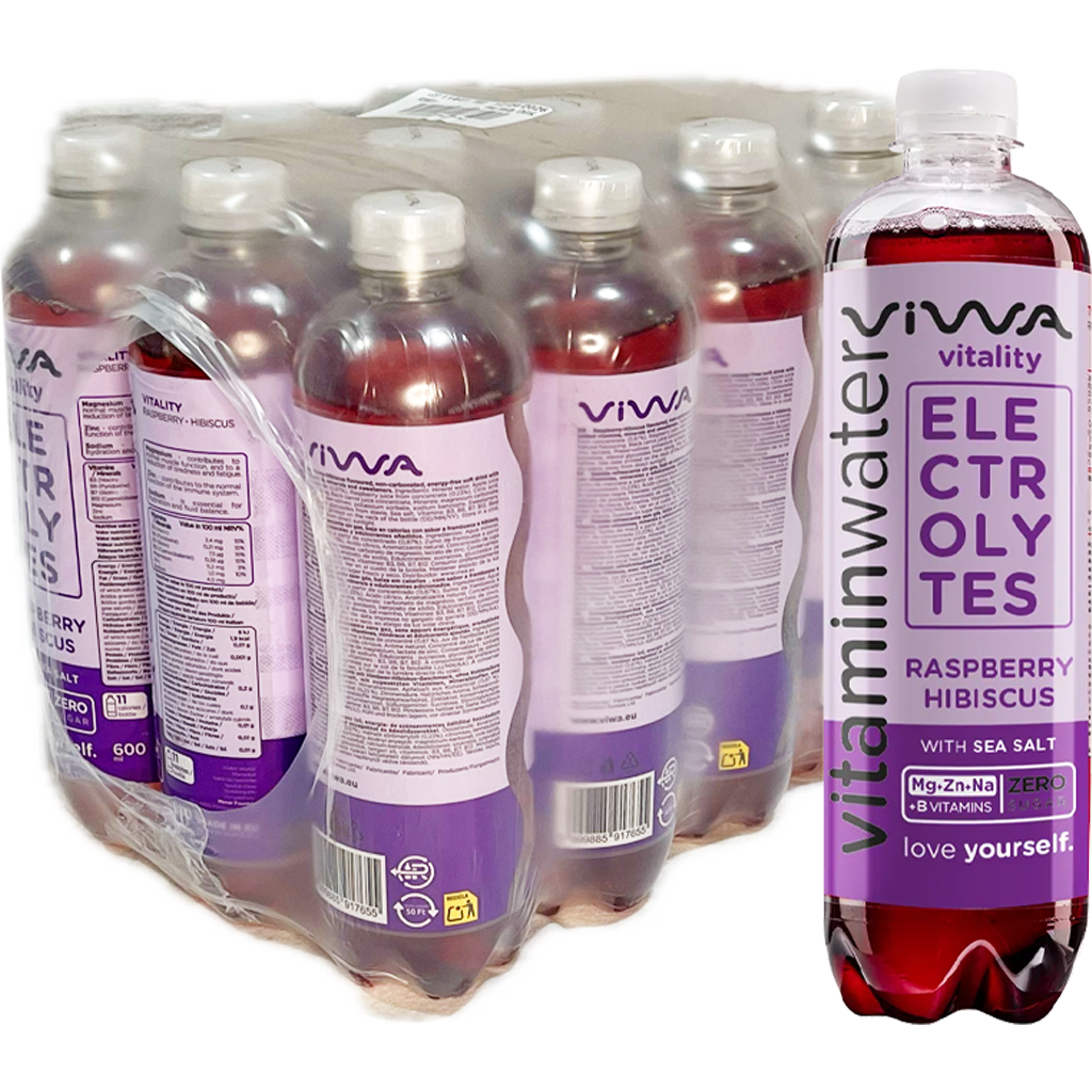 Viwa vitaminwater Electrolytes Raspberry 0,6l