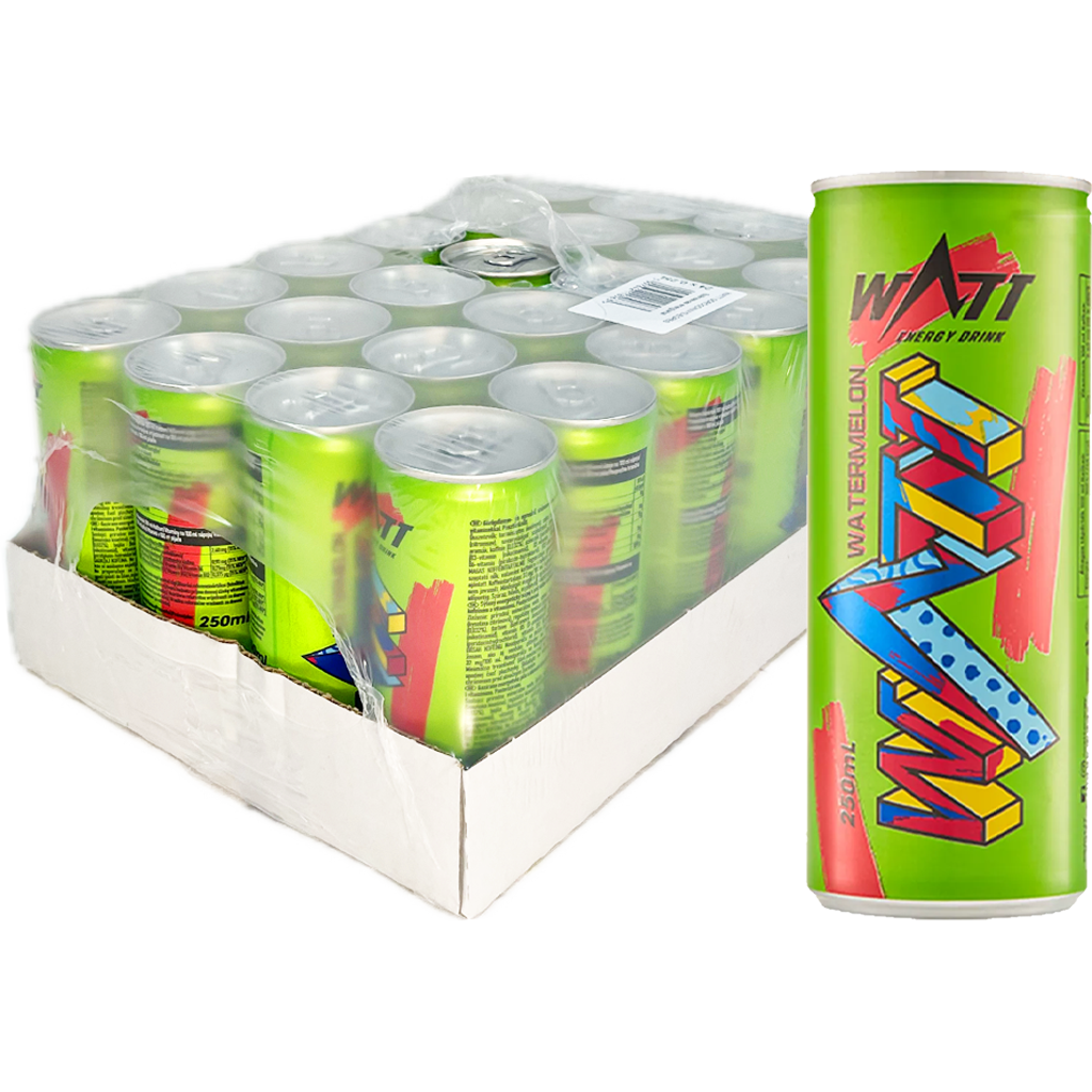 Watt Energy 250ml Görögdinnye-Egres  DRS